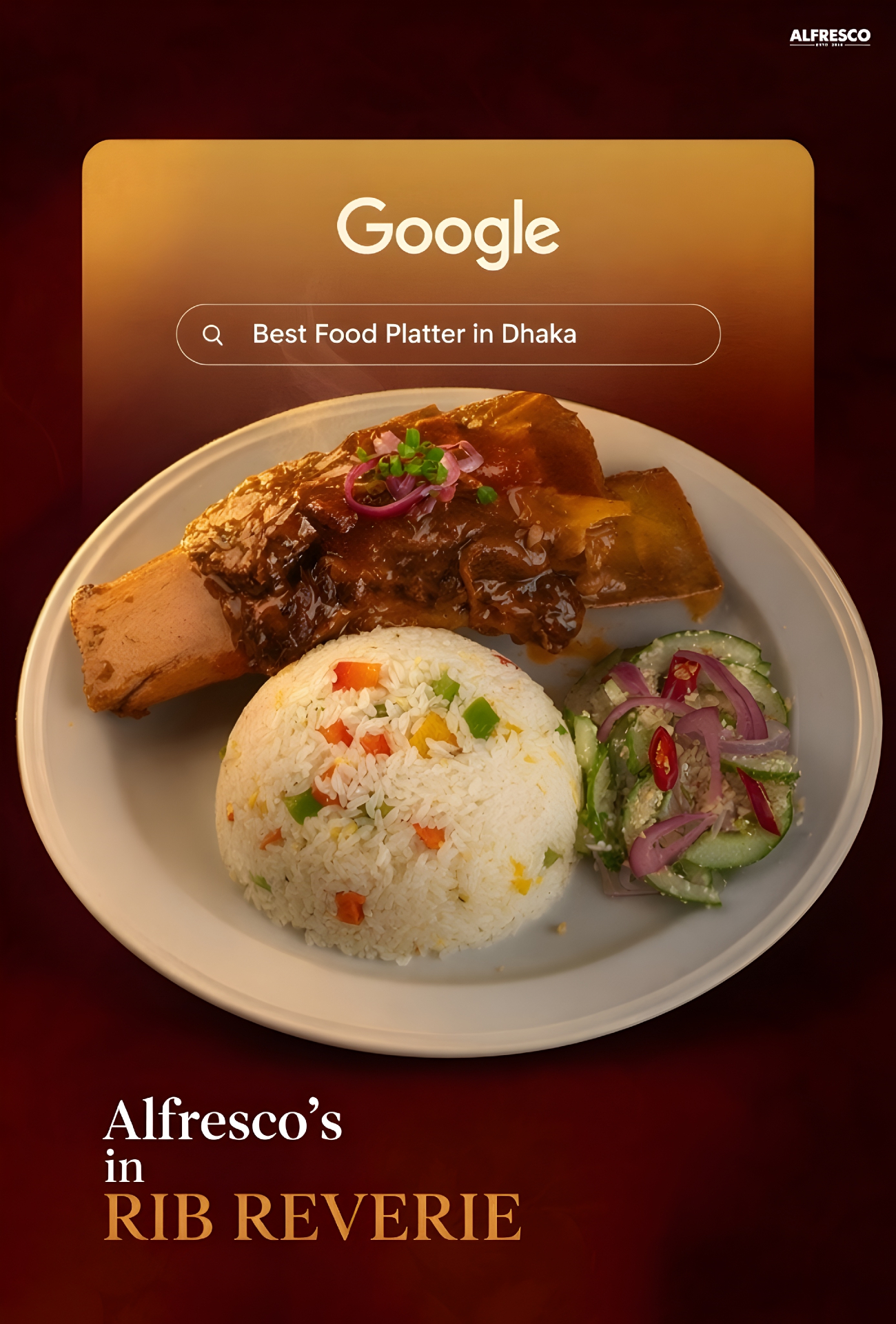 Best Food Platter in Dhaka restaurant poster